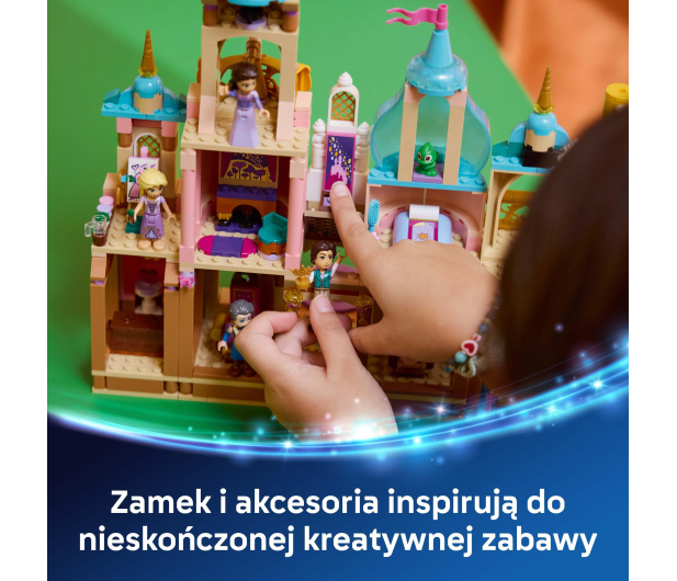 LEGO DISNEY 43297 Zamek Roszpunki - 1529814 - zdjęcie 6